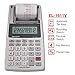Sharp EL-1611V Handheld Portable Cordless 12 Digit Large LCD Display Two-Color Printing Calculator with Tax Functions