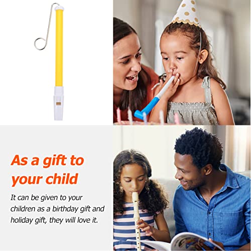 FOMIYES Fluit Kinderen Muzikaal Speelgoed Dia Fluitje Muzikale Wind Instrumenten Partij Ruis Maker Juichen Speelgoed… - Image 6