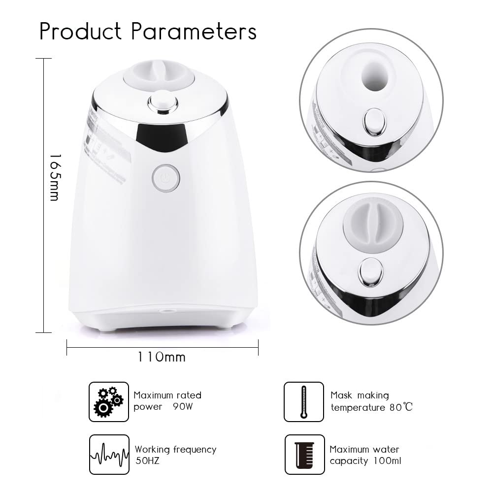 Máquina para Hacer Mascarillas Faciales, Máquina para Hacer Mascarillas de Frutas y Verduras de Bricolaje, Máquina Automática Multifunción