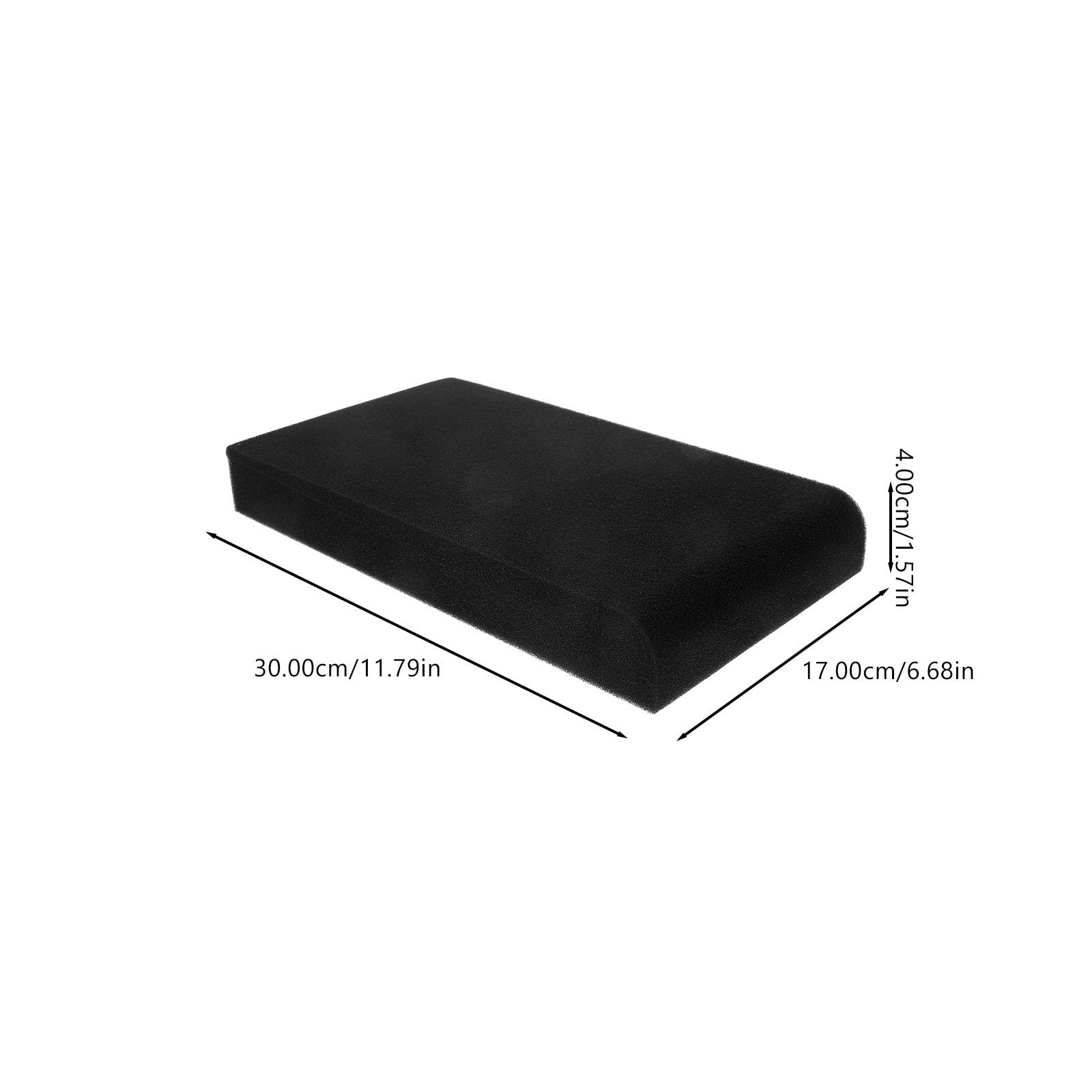 TOYANDONA 6piezas Almohadillas Acústicas De Esponja Para Aislamiento De Sonido Reducción De Vibraciones y Eco Para Altavoces y Estudio De Grabación