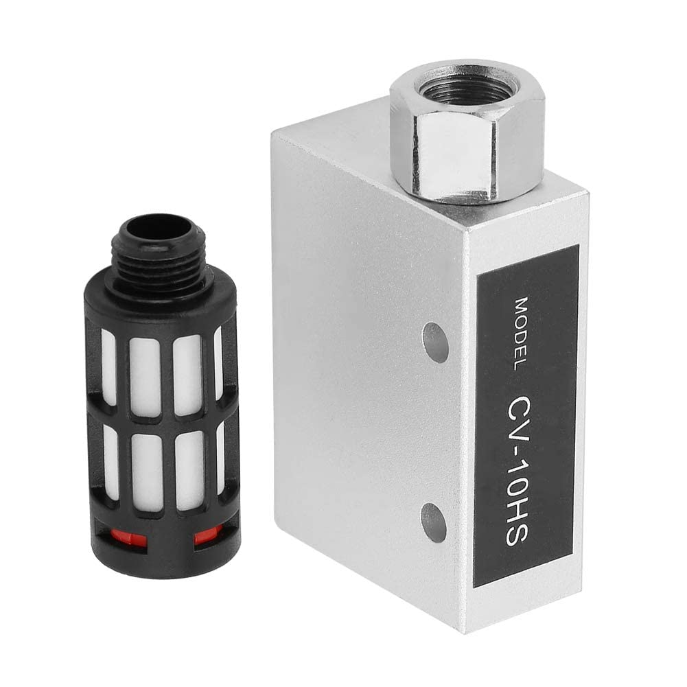 Vacuum Generator, CV10HS Pneumatic Air Exhaust Valve with Silencer