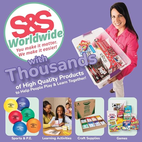 S&S Worldwide Brújula Básica de Orientación Pack x12 miniatura 2