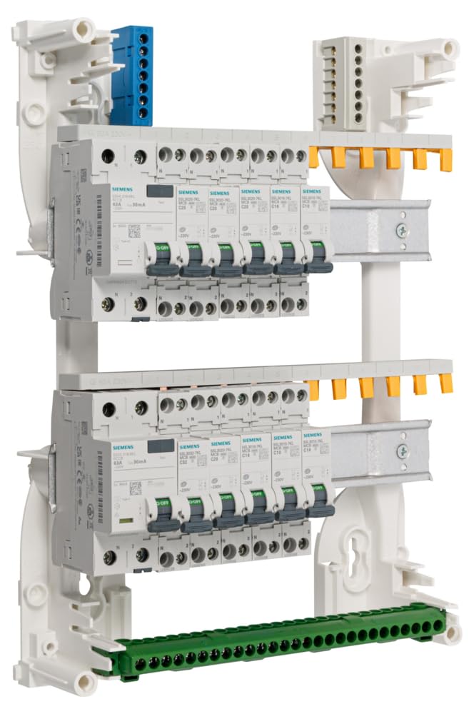 SIEMENS - Tableau 2 Rangées Pré-Équipé 2 Inter Diff 63A