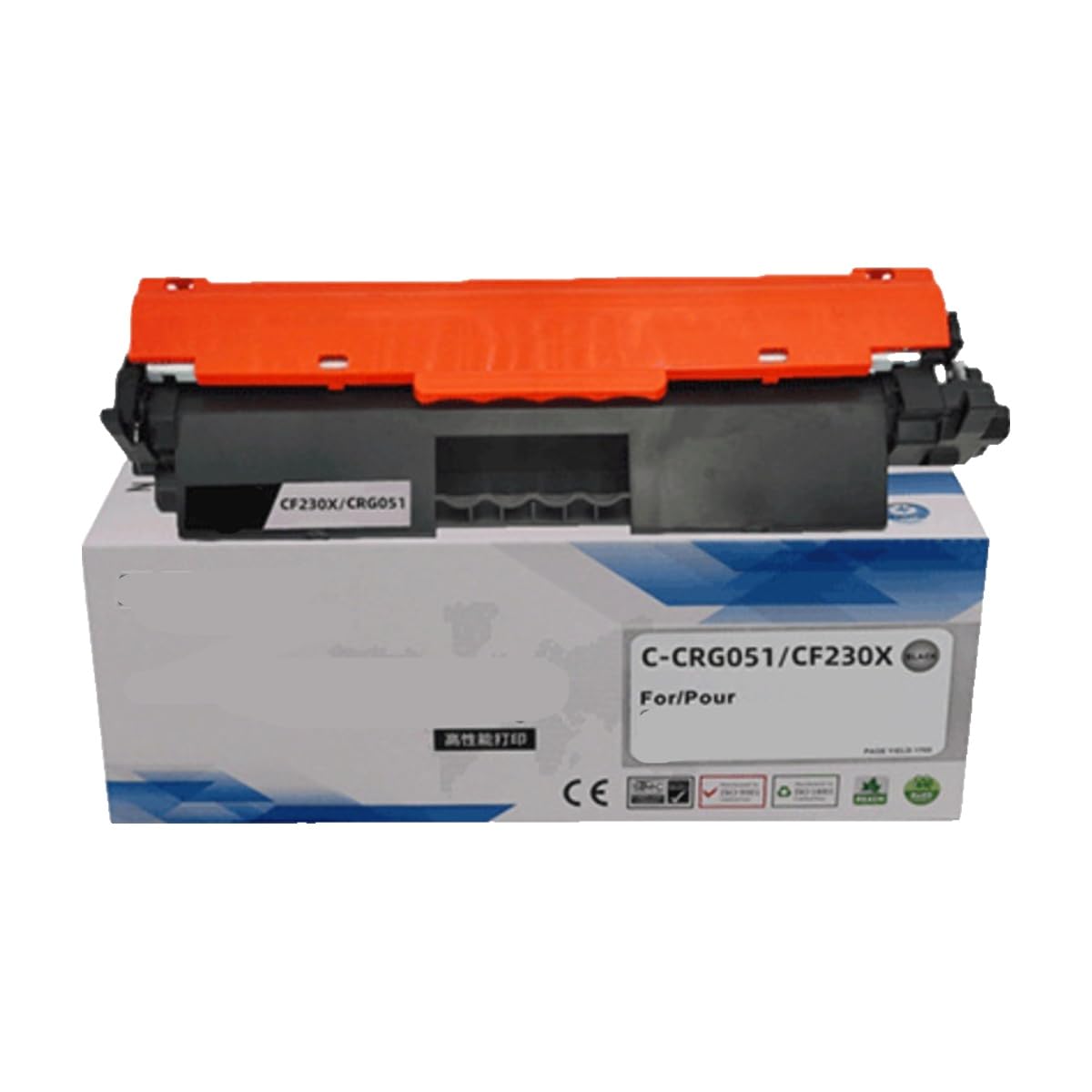 1 szt. Kompatybilny wkład z tonerem m227fdw CF230A proszek m227d/sdn/fdn m203dw/dn/d tusz (duża pojemność chip)