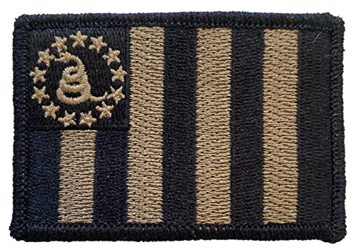 Sons of Liberty/Gadsden Tactical Patch - Coyote