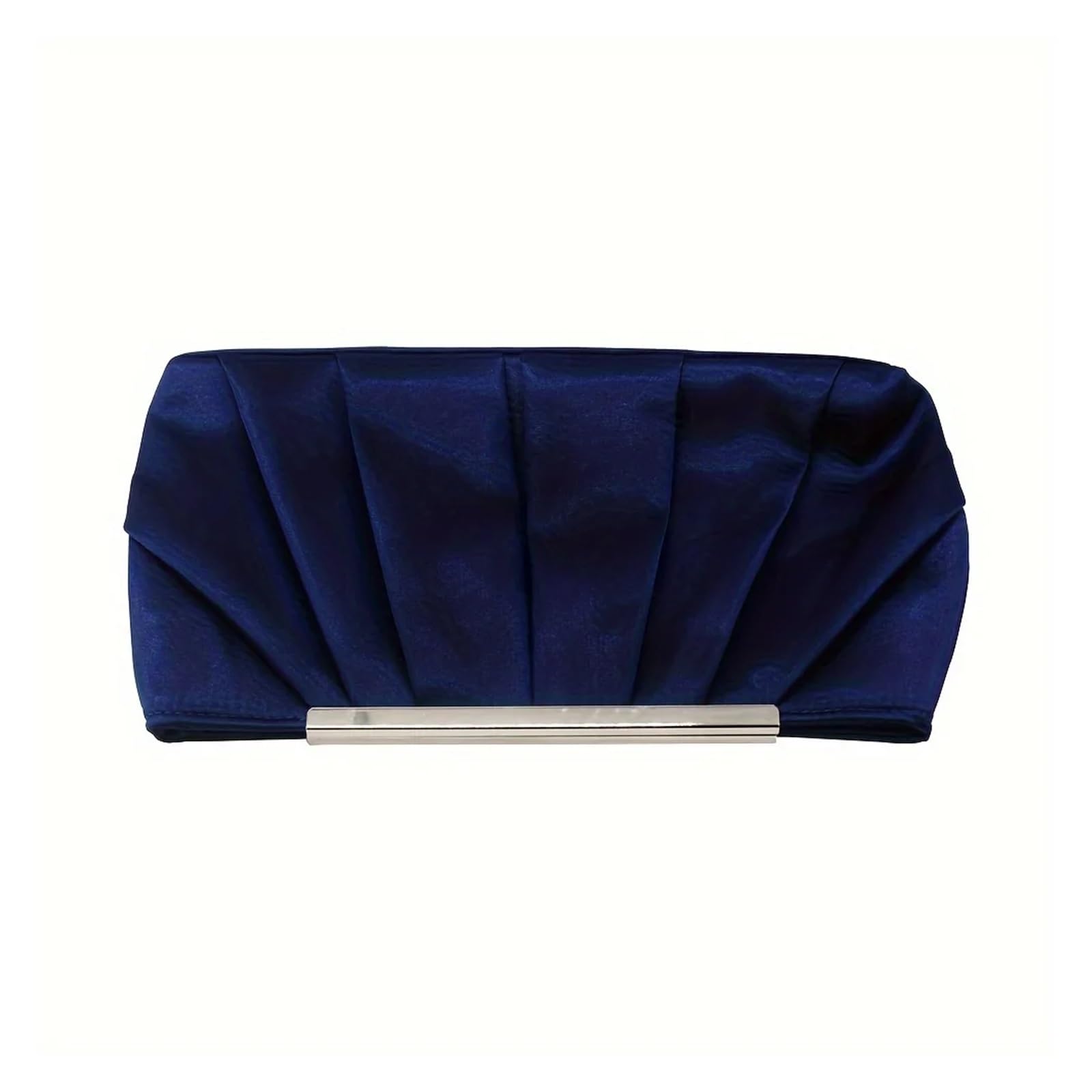 Pochette da sera Pochette da sera, borsa pranzo in seta e poliestere plissettata, donna semplice capiente, di grande capacità Per gli appuntamenti