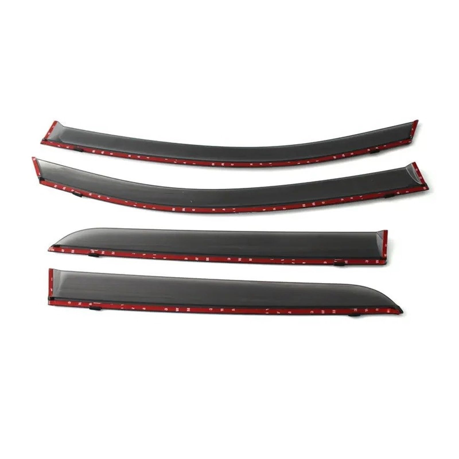 Visera Ventana Coche para Geely para Emgrand S 2021-2025 Visera Ventilación Ventana Lateral Deflector Lluvia Y Sol Protector contra Lluvia Coche Visor Ventana Lateral