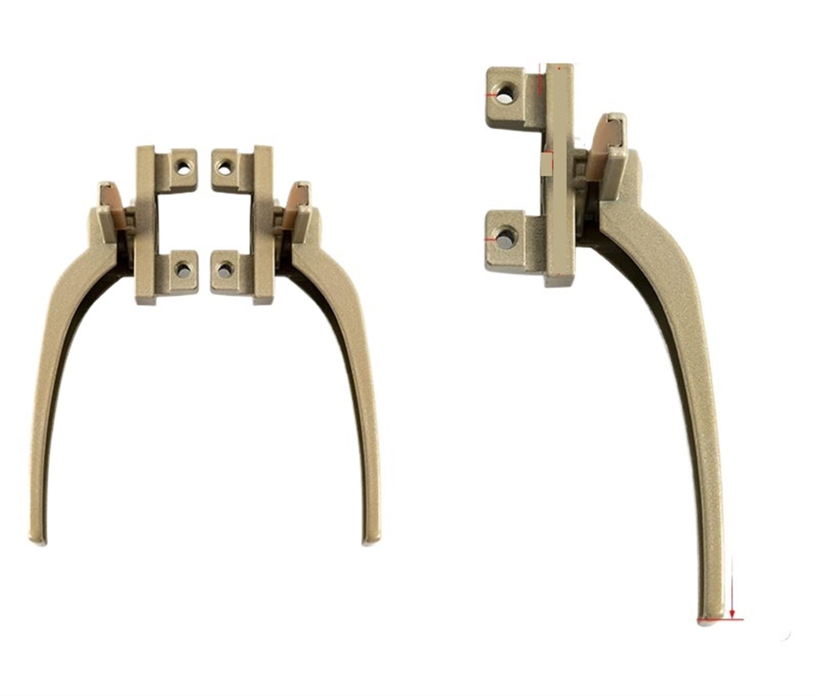 WDWDW Window Handles UPVC Locking,Casement Zinc Alloy Locking Hand Multicolor