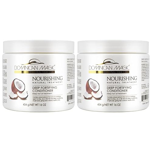 Dominican Magic Deep Fortifying Conditioner 16 oz (Pack of 2)