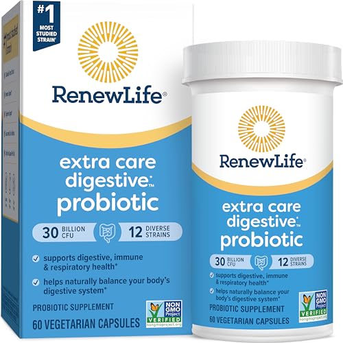 Renew Life Ultimate Flora Probiotic Extra Care 30 Billion Vegetab...