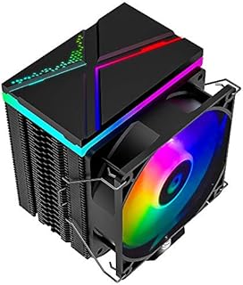 ID-COOLING SE-914-XT ARGB Cooler 131mm Height CPU Air Cooler Addressable RGB Light Sync with Motherboard(5V 3-PIN Connector) 92mm PWM Fan 4 Heatpipes CPU Fan for Intel/AMD, LGA 1700 Compatible