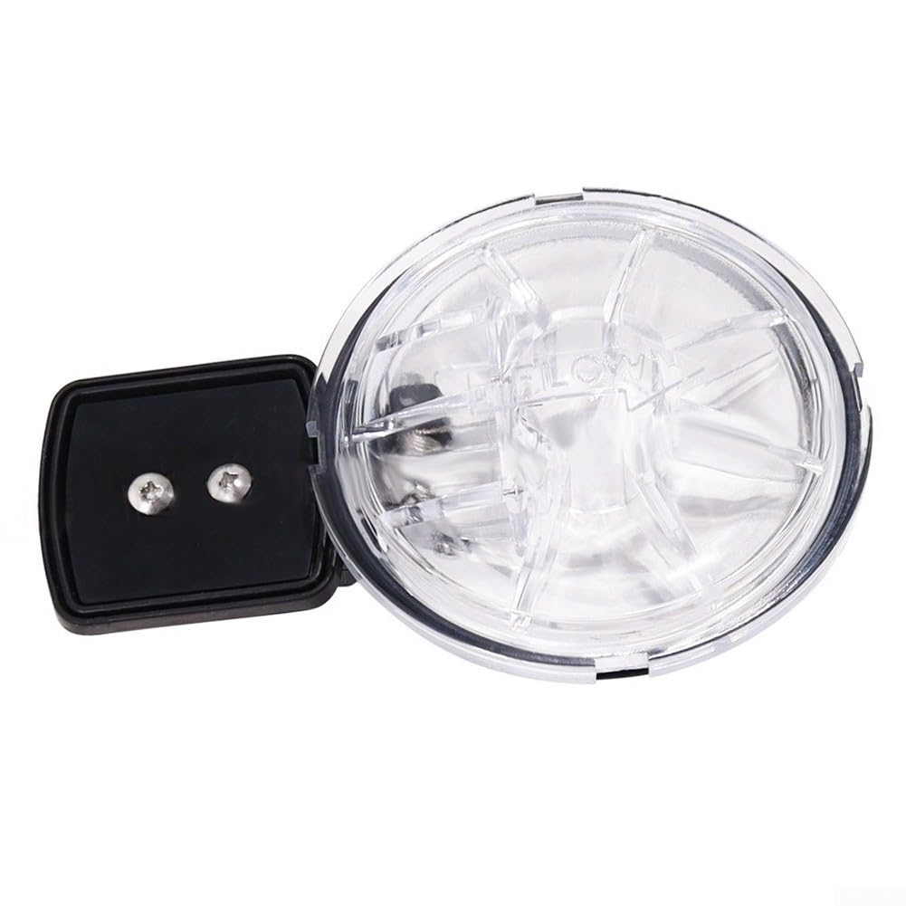 Clapet anti-retour pivotant avec couvercle transparent de piscine
