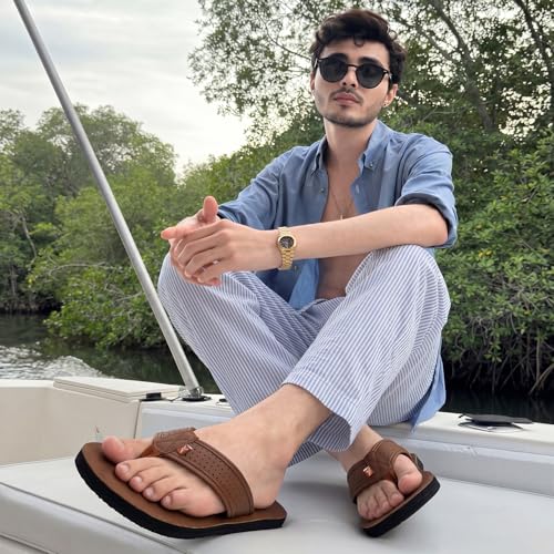Image of YOHO Bubbles Men Ortho slippers | Soft comfortable and stylish flip flop slippers for Men in exciting colors |Lightweight | Anti Skid | Daily Use Chappal