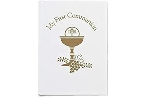 Elegant First Communion Remembrance Book