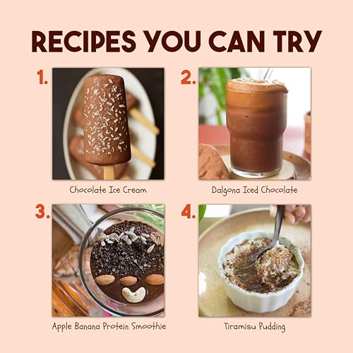 Image of Tiggle 55% Dark Mint Iced /Cold Chocolate Mix Summer Special - 6 Sachets | Refreshing Mint Dark Chocolate Powder for Milkshake | Chocolatey, Cool & Smooth | No Refined Sugar | Ready in 10 Seconds | Enjoy Chilled