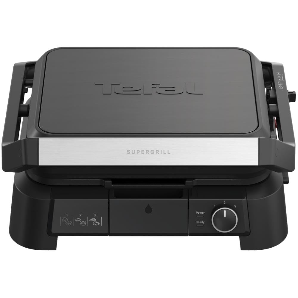 SuperGrill 3in1 4 Porsiyon Kapasiteli 2000 Watt Barbekü Izgara ve Tost Makinesi