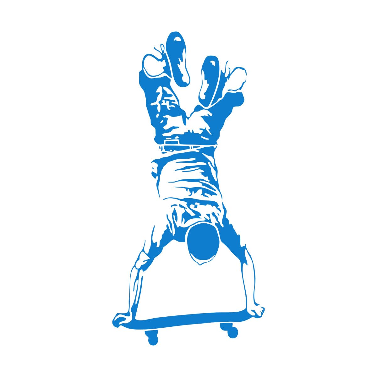 Skateboarding Boy Wall Sticker Extreme Sports Home Decor Skater Man Wall Vinyl Decal Skateboard Vinyl Wall Murals Extra Large - 56x114cm — image 1