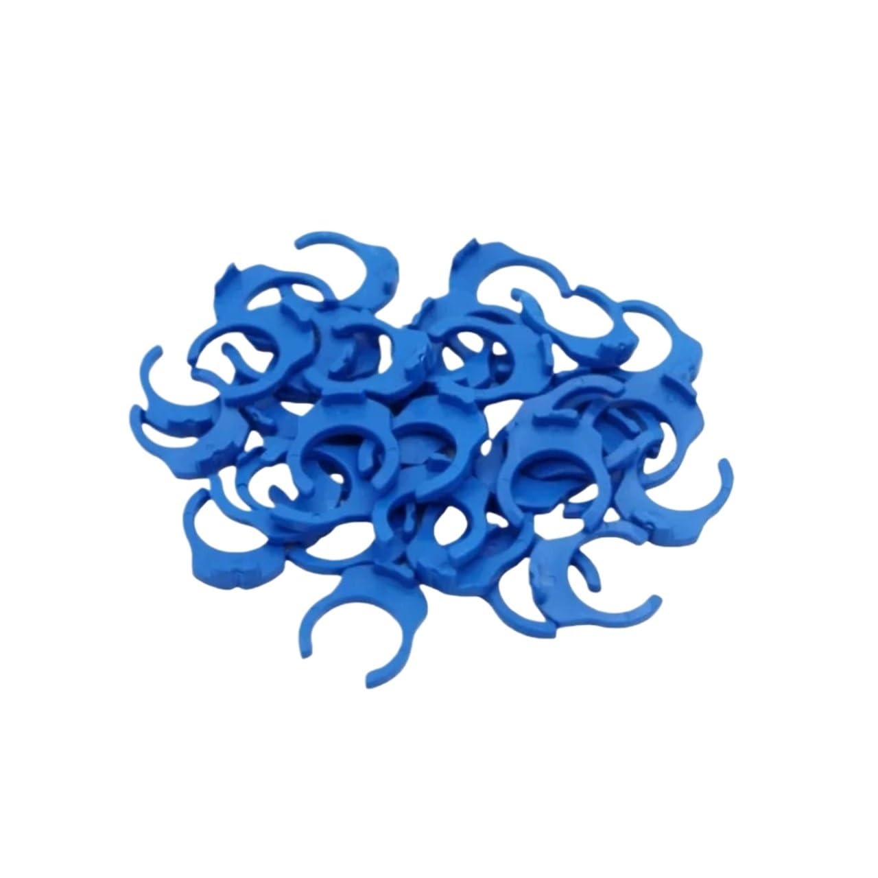 Tee Type 6.5mm 9.5mm OD to 1/4" 3/8" Male Quick Connect Push in to Connect Water Tube Fitting for RO Reverse Osmosis Filter(Blue Clip 3I8-10Pcs)
