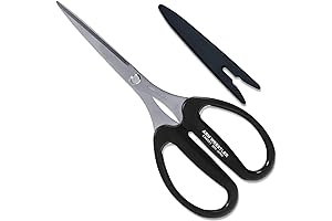 Utility Scissors All Purpose: Superior Japanese Stainless Steel Canary Scissors for Effortless Cutting