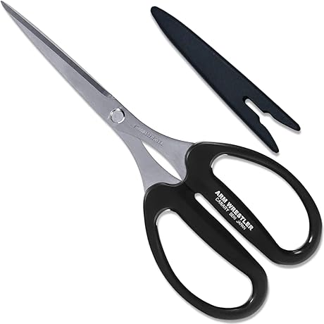 Utility Scissors All Purpose: Superior Japanese Stainless Steel Canary Scissors for Effortless Cutting