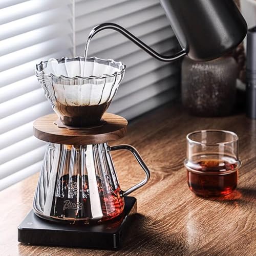 Image of Coffee Pot Lightweight Portable Slow Brewer for Drinking Picnic Coffee Maker Grey| Moka Pot | Espresso Moka Pot