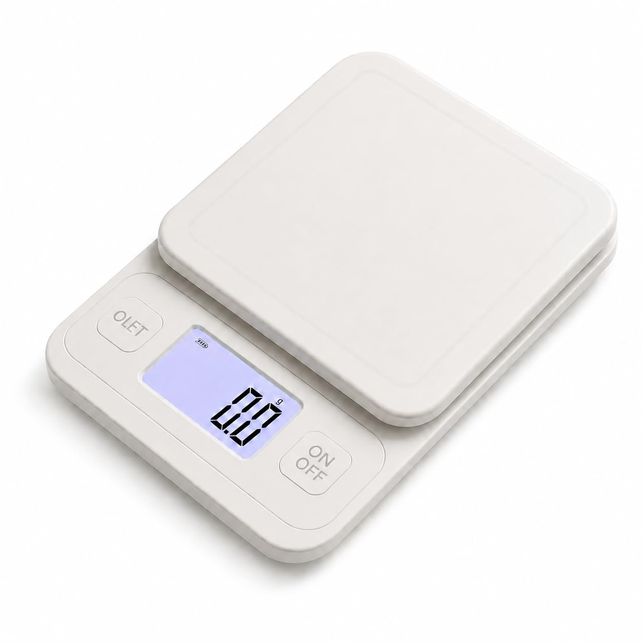 デジタルスケール クッキングスケール キッチンスケール 電子天秤 0.1g/3.0kg 精密電子はかり 収納に便利 LCD ディスプレイ 風袋引き機能
