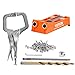VEVOR Pocket Hole Jig, 56 Pcs Mini Jig Pocket Hole System with 9
