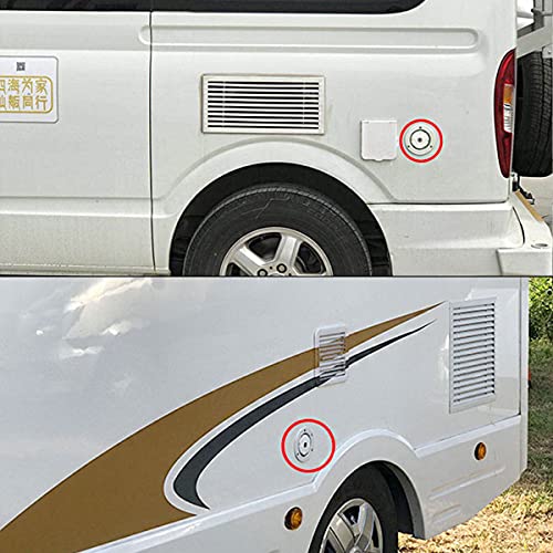 Bouchon de réservoir d'eau pour camping-car avec serrure et finition premium durable