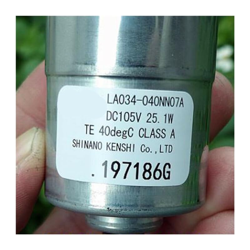 LA034-040N07A - Arrancador electrónico sin escobillas CC 24 V 36 V 48 V 60 V 105 V 25 W trifásico 8 cables de alto par de rodamiento de bolas doble