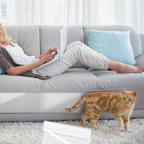 RobLuX Protezione Divano Graffio Gatto,Pellicola