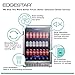 EdgeStar CBR1502SG 24 Inch Wide 142 Can Built-In Beverage Cooler with Tinted Door