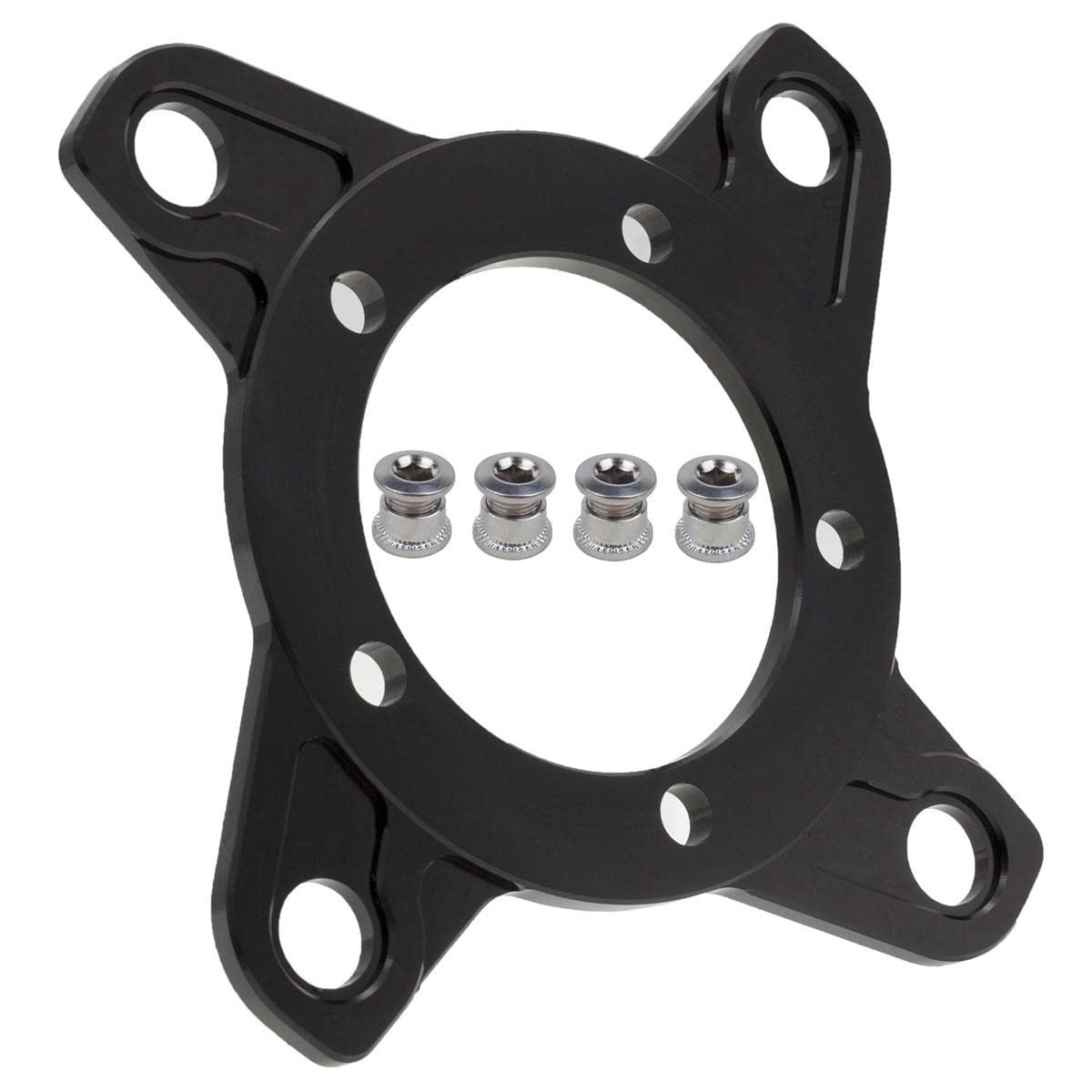 Bontannd Bicycle Chain Ring Adapter for 104 Bcd Disc Holder Stand for Bafang Electric Motor for Mountain Bike Part Accessories