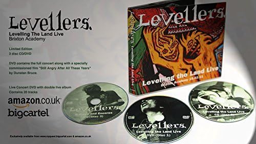 The Levellers Levelling The Land Live at Brixton Academy Limited Edition 2 CD / 1 DVD
