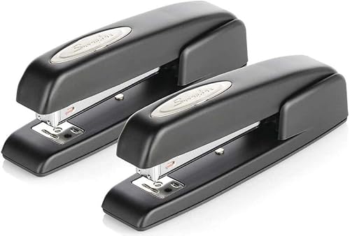 Engrapadoras Swingline, Icónicas engrapadoras 747 de escritorio, antimicrobianas, con capacidad para 25 hojas, engrapadoras resistentes para