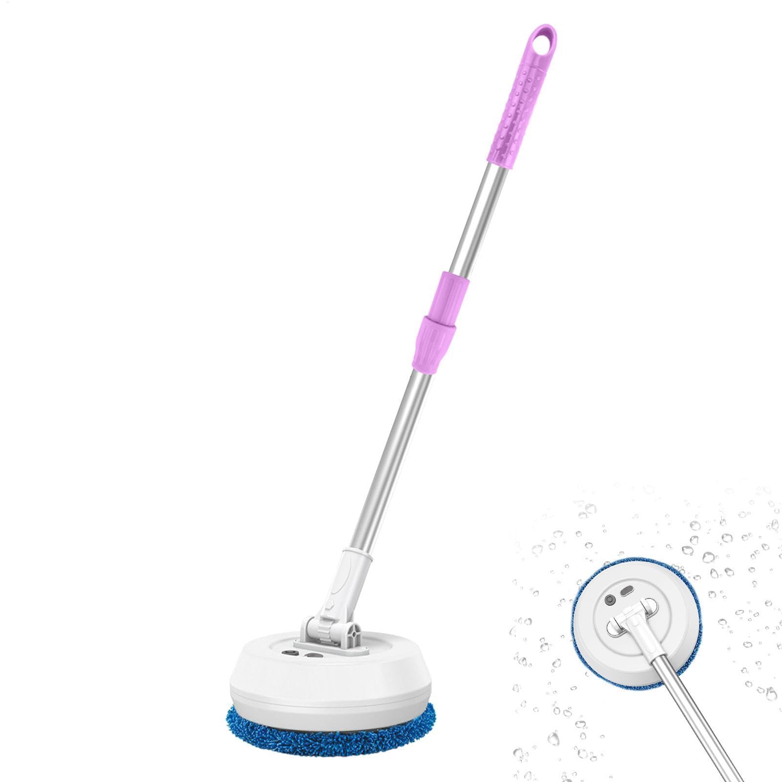 Brosse à récurer sans fil pour carrelage de salle de bain et salon