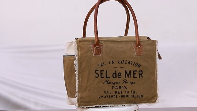 Bolso Tote de Lona para Mujer miniatura 7