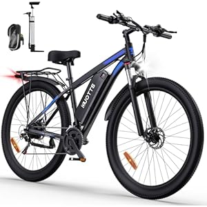 DUOTTS C29 Elektrische fiets, mountainbike voor heren, volwassenen, 29 inch, met afneembare accu, 48 V, 15 Ah, e-bike lcd-display en 21 versnellingen, e-bike voor dames met dubbele remschijf (één