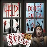 Photo Gallery vopiwoz halloween decorazioni adesivo porta interna, decorazioni per finestre di halloween accessori riutilizzabili, spaventose impronte di mani sanguinarie impronte piedi adesivi da parete Photo Gallery vopiwoz halloween decorazioni adesivo porta interna, decorazioni per finestre di halloween accessori riutilizzabili, spaventose impronte di mani sanguinarie impronte piedi adesivi da parete