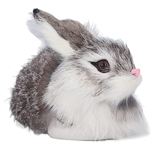 Simulación de Pelo de Conejo Realista, Adornos de Conejo, Pelo de Conejo, Animales de Peluche, Accesorios, Adornos, Manualidades, Regalos