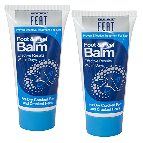 Neat Feat Foot and Heel Balm Twin Pack, 150 Gram, 5.2 Fl Oz