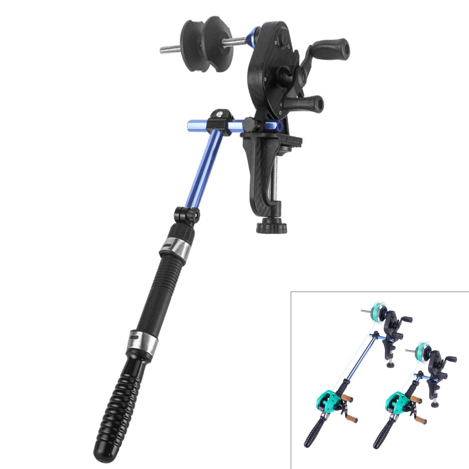 WEISUYUUS Efficient Fishing Line Spoolers Reel Line Spoolers Line Winders Fishing Tool for Various Fishing Environment