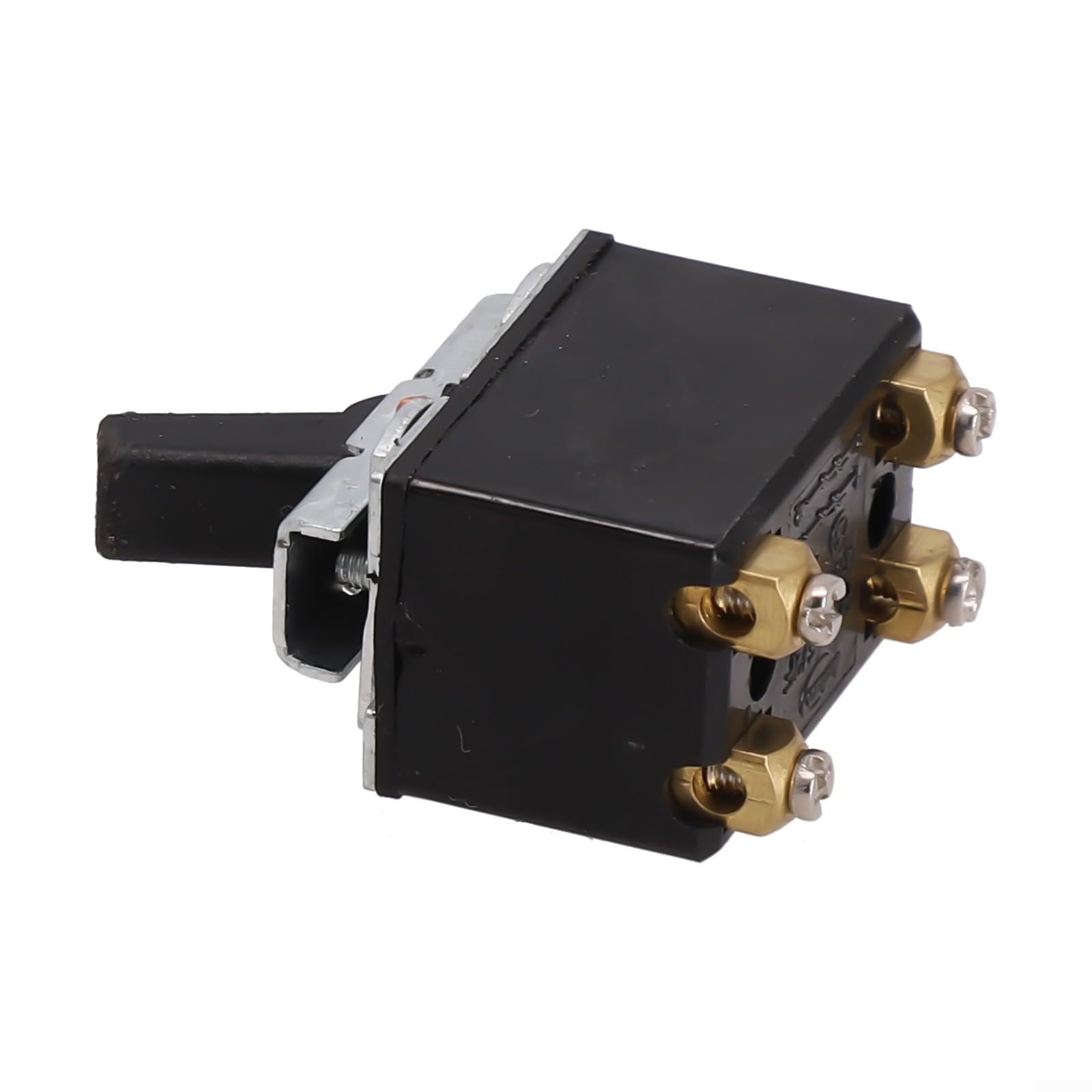 Whychstore Interruttore a Pulsante per Smerigliatrice Angolare, Facile da Montare, AC250V 5A, Nero
