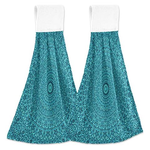 Toallas de mano Oarencol con diseño bohemio, 2 unidades Cover