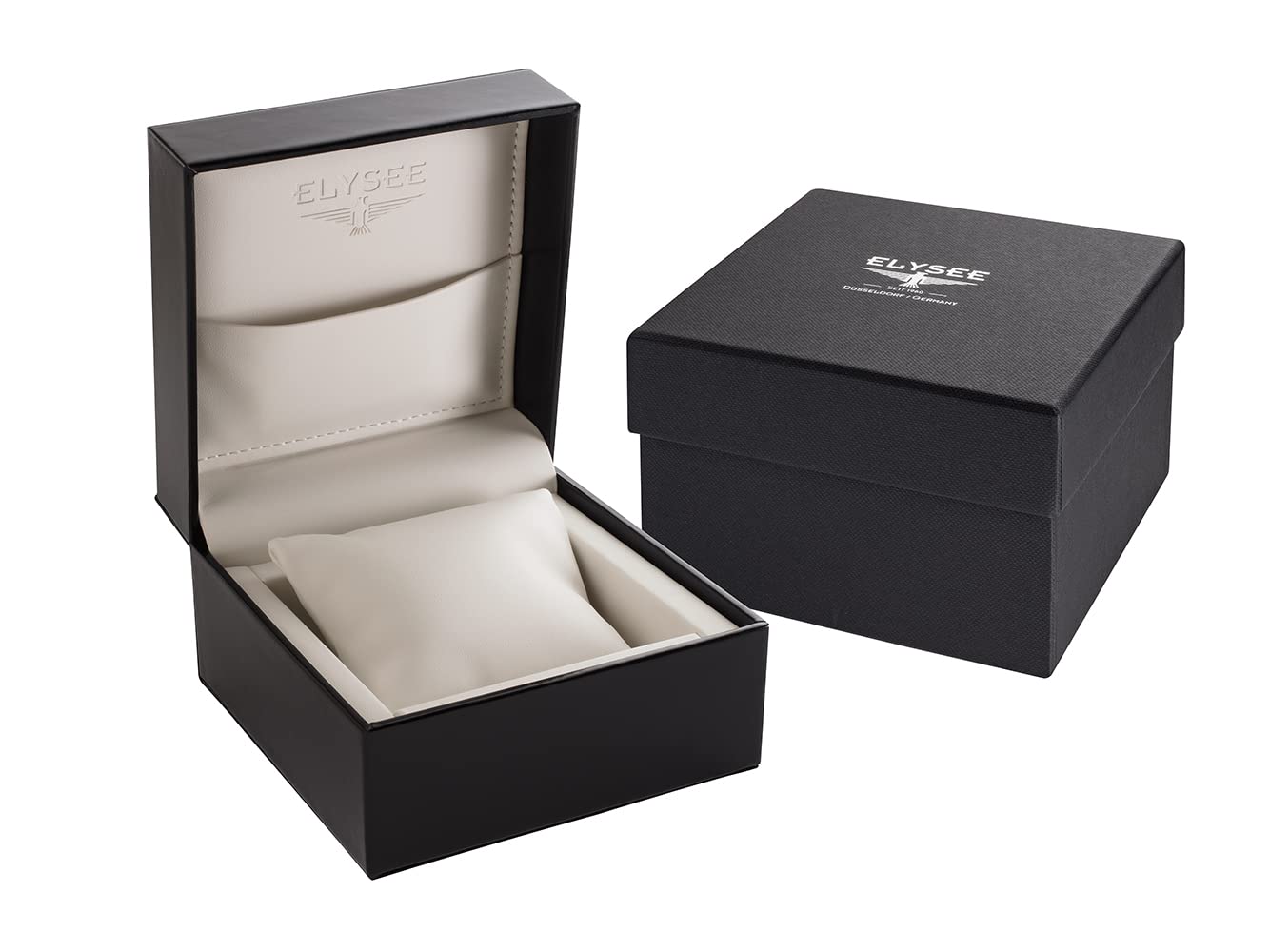 Elysee Herrenuhr GMT PRO. 40 mm 20 ATM Herren zweite Zeitzone, Verschraubte Krone, Leuchtzeiger, Datumsanzeige 80590, 80591, 80592, 80593, 80594, 80598, 80599, 80600, 80615