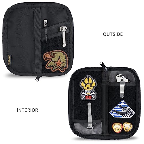 Sac à couteaux EDC VIPERADE VE19 étui rangement noir