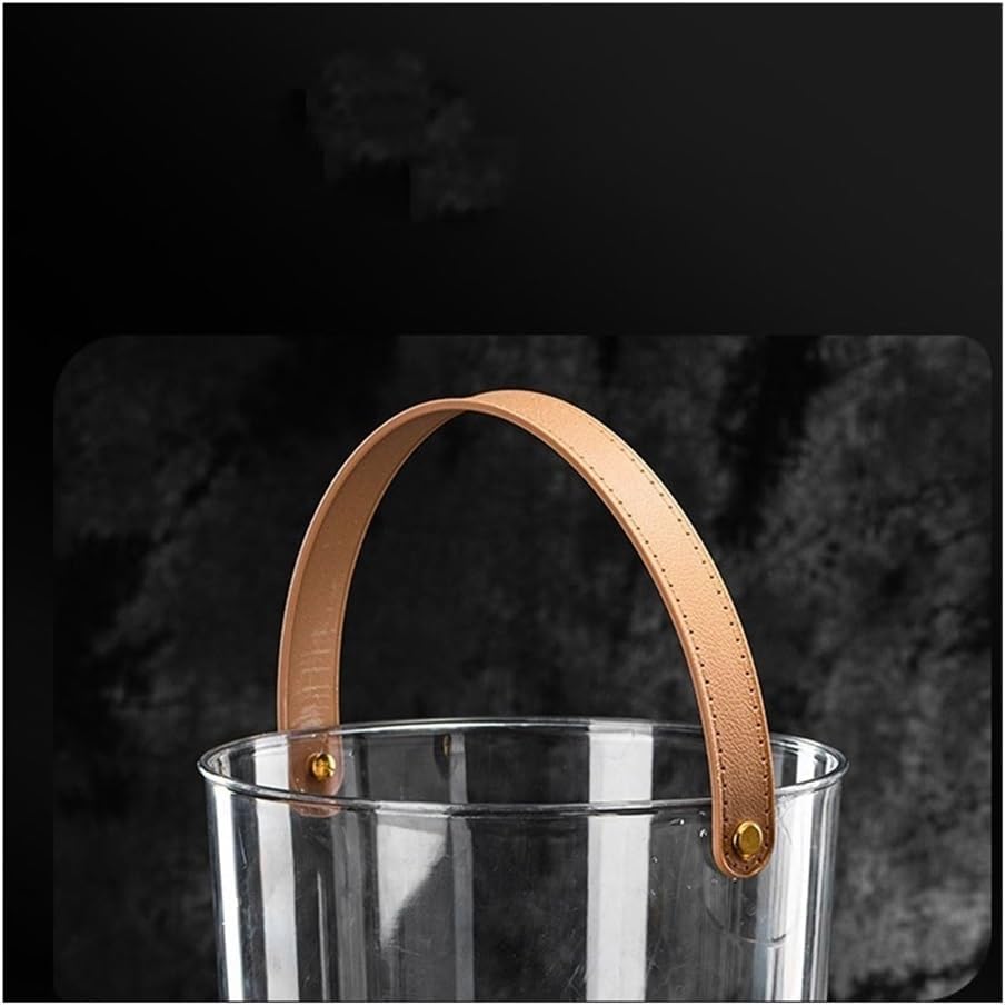 Ice Bucket, Portable Beer Ice BucketCommercial Acrylic Champagne BucketFruit Storage BucketBar Ice Bucket Ice Buckets for Parties