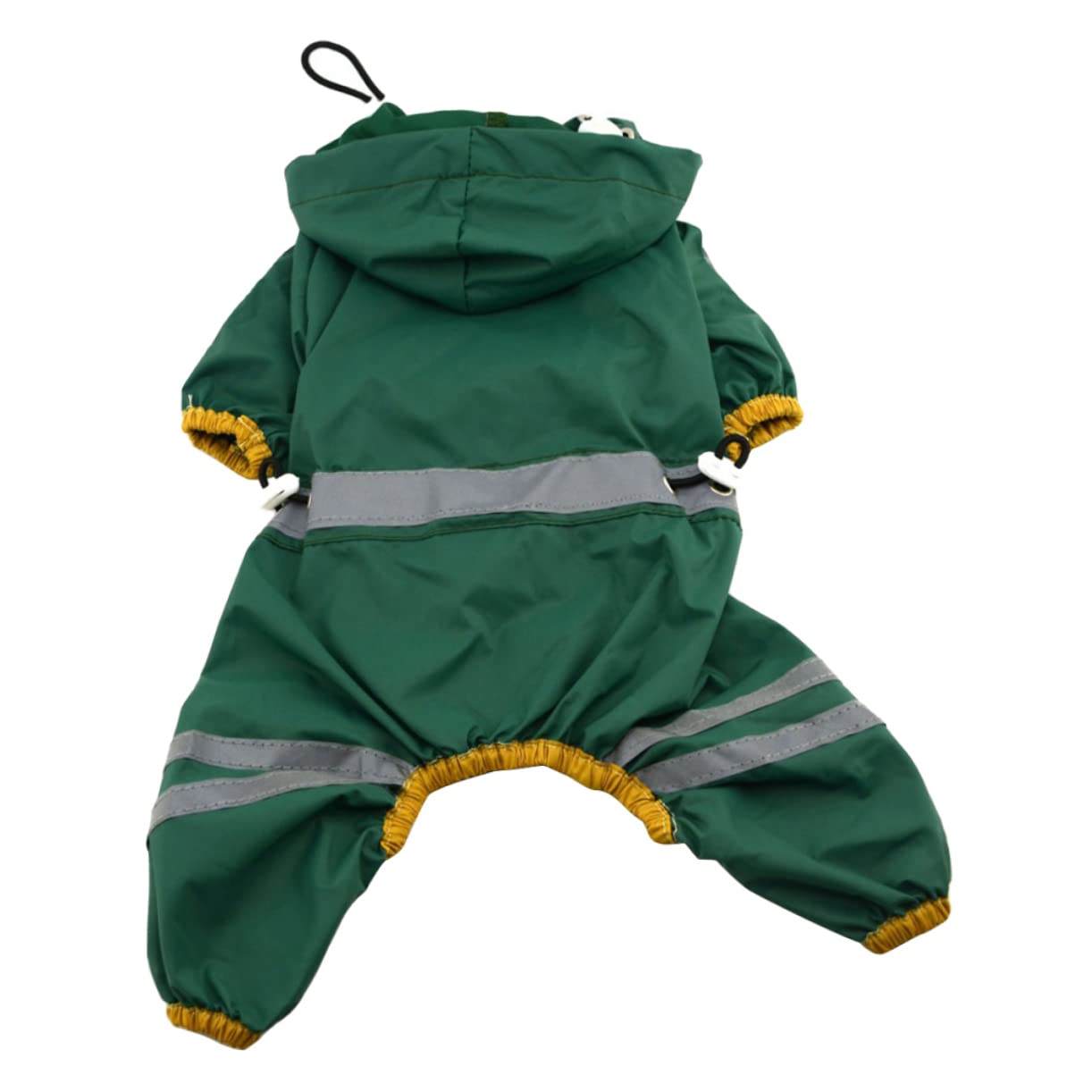 HOLIDYOYO Waterproof Dog Raincoat PVC Pet Rain Jacket for Medium Dogs Fashion Unique Style