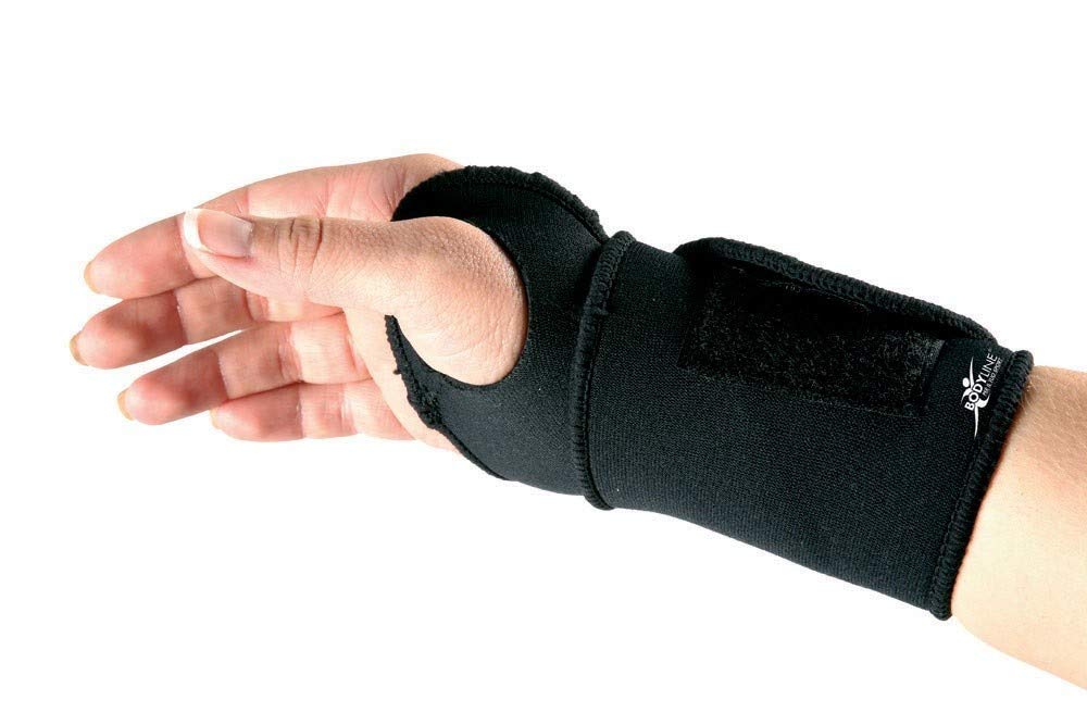 TUTORE POLSO POLSIERA FASCIA ORTOPEDICA PER DISTORSIONE MANO TENDINITE SINISTRO - Foto 3