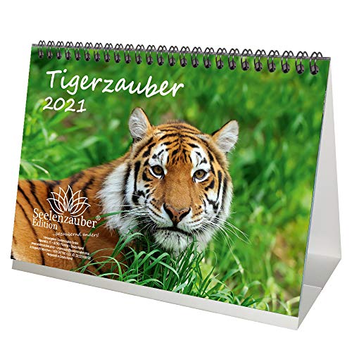 Télécharger Calendrier de table 2021 Tigerzauber - Format A5 - Coffret cadeau - Contenu : 1 calendrier, 1 carte Livre PDF Gratuit