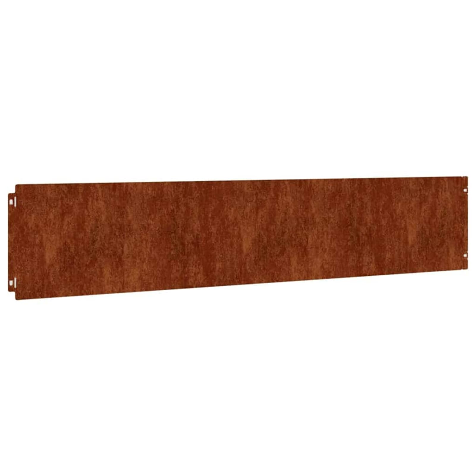Gecheer Bordure per Prato, Flessibili con Sistema di Connessione Rapida 20x103 cm in Acciaio Corten per Giardini Aiuole Vialetti e Cortili